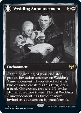 Wedding Announcement 312/534 (Innistrad: Double Feature)