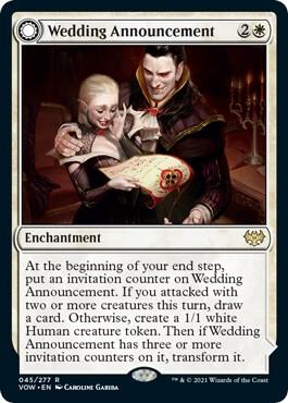 Wedding Announcement 45/277 (Innistrad: Crimson Vow)