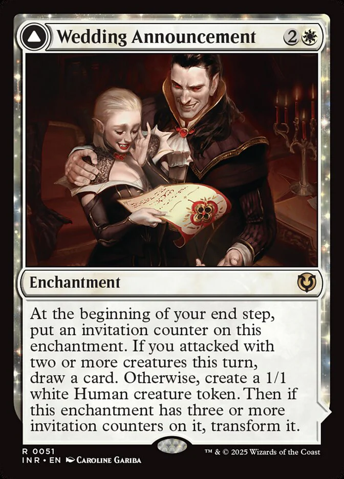Wedding Announcement // Wedding Festivity 51/287 (Innistrad Remastered)  - Foil