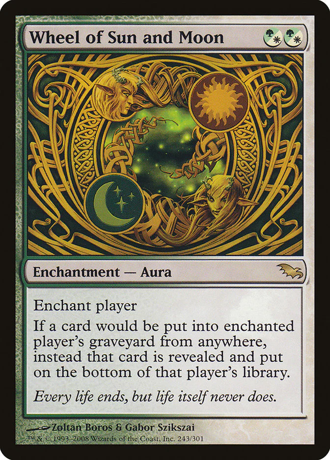 Wheel of Sun and Moon 243/301 (Shadowmoor)