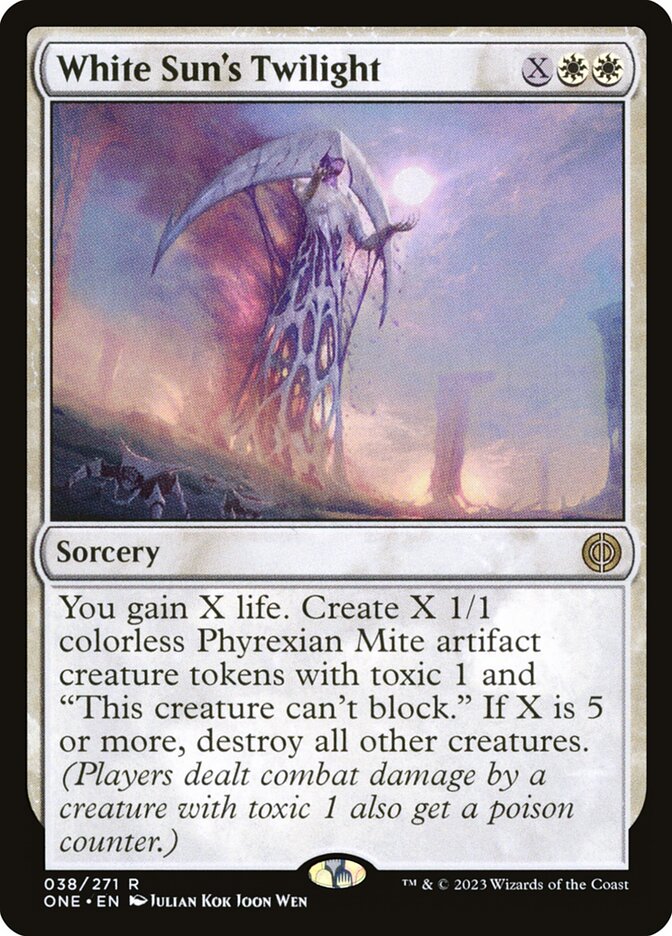 White Sun's Twilight 38/271 (Phyrexia: All Will Be One) - Foil