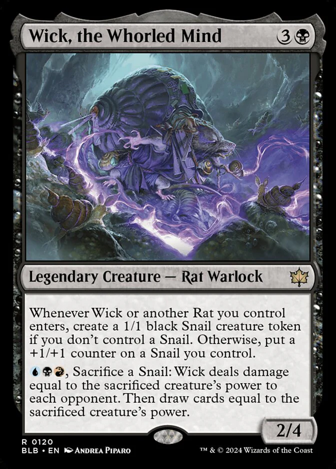 Wick, the Whorled Mind 120/281 (Bloomburrow)  - Foil