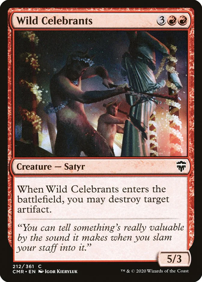 Wild Celebrants 212/361 (Commander Legends)