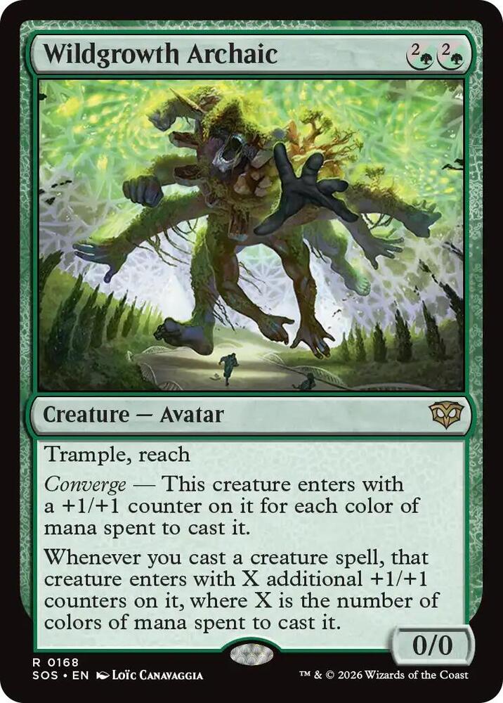 Wildgrowth Archaic 168 (Secrets of Strixhaven)