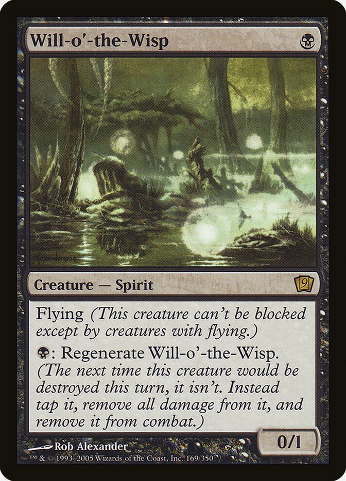Will-o'-the-Wisp 169★/350 (9th Edition)  - Foil