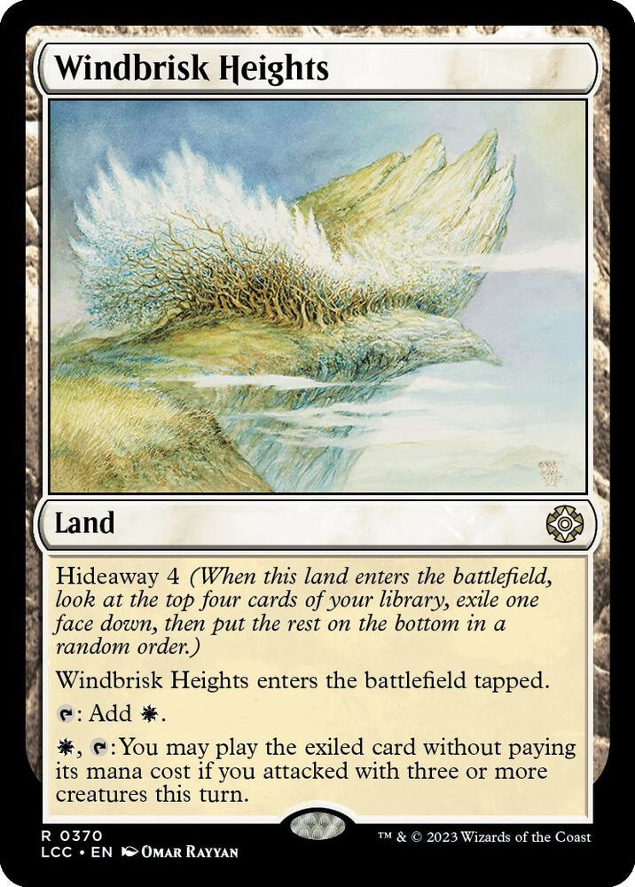 Windbrisk Heights 370/370 (Commander: The Lost Caverns of Ixalan)
