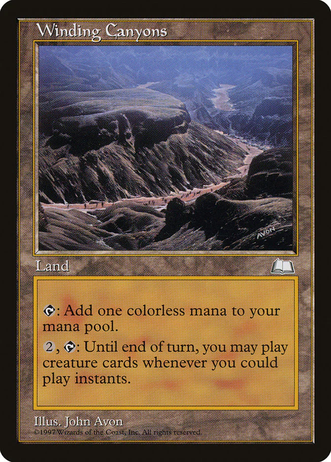 Winding Canyons 167/167 (Weatherlight)