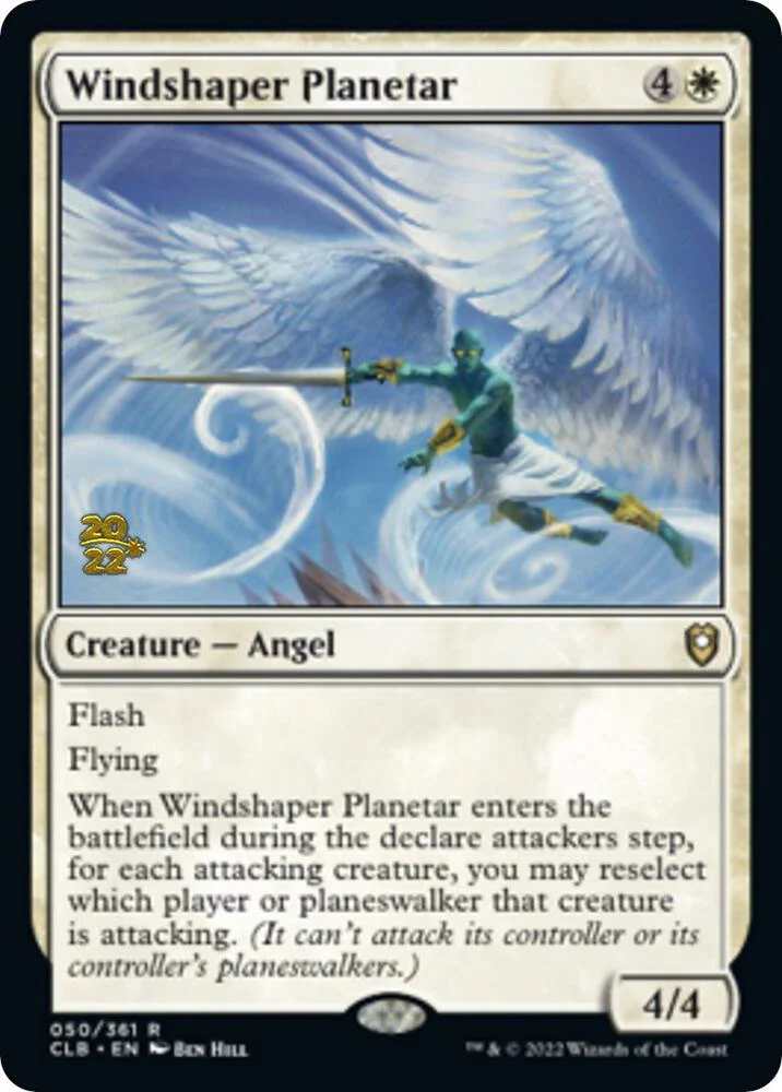 Windshaper Planetar 50s/108 (Prerelease Cards)  - Foil