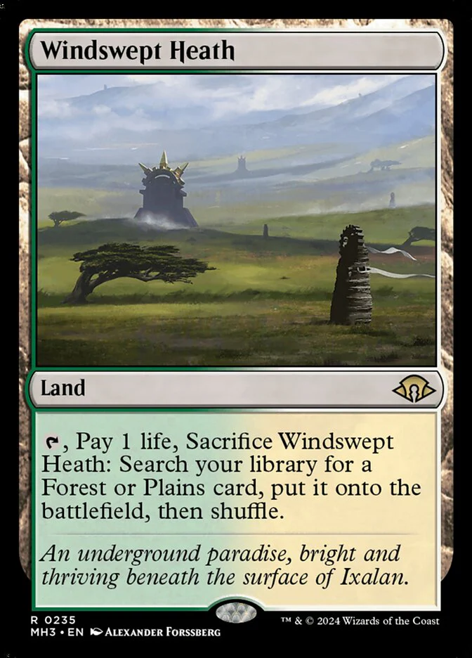 Windswept Heath 235 (Modern Horizons 3)  - Foil