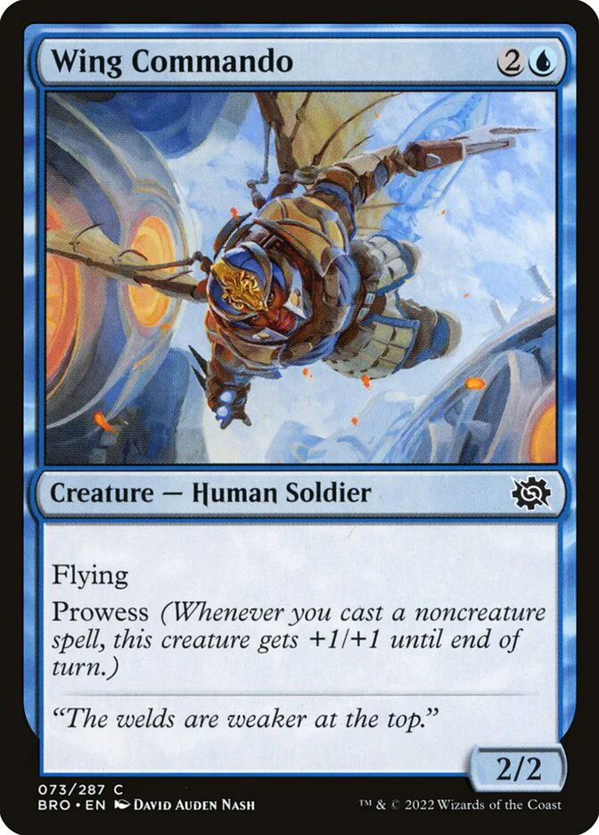 Wing Commando 73/287 (The Brothers' War) - Foil