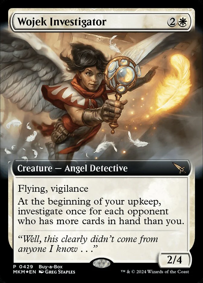 Wojek Investigator 429 (Buy-A-Box Promos)  - Foil