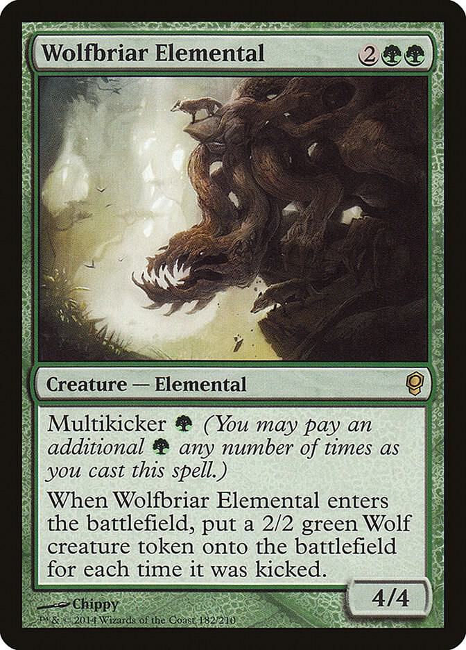 Wolfbriar Elemental 182 (Conspiracy)  - Foil