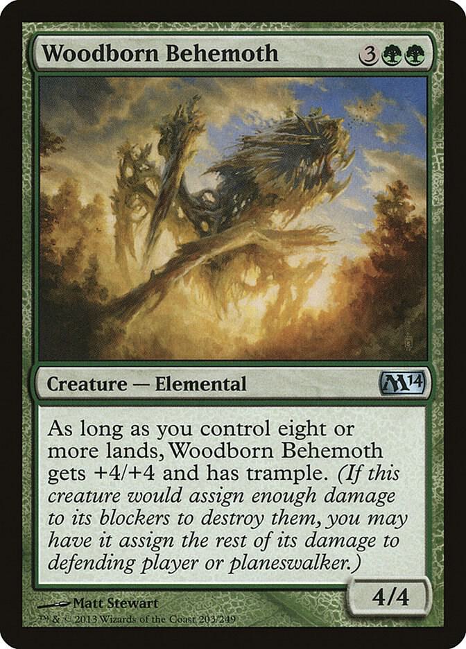 Woodborn Behemoth 203/249 (Magic 2014 (M14))