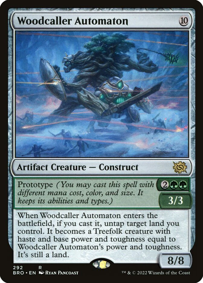 Woodcaller Automaton 292/287 (The Brothers' War) - Foil