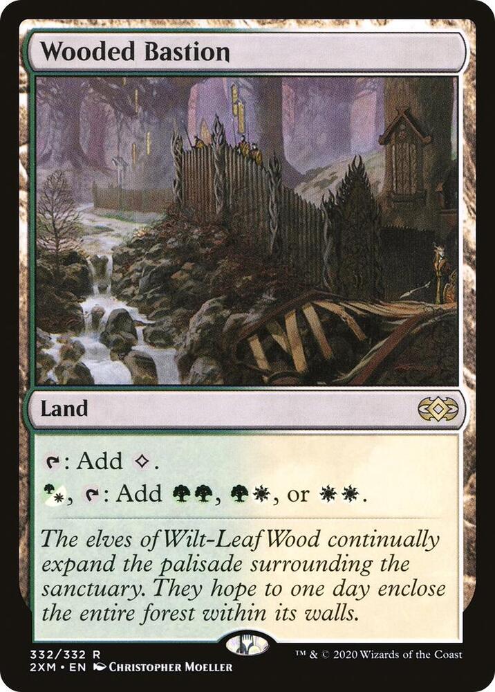Wooded Bastion 332 (Double Masters)