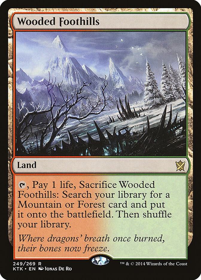 Wooded Foothills 249/269 (Khans of Tarkir)