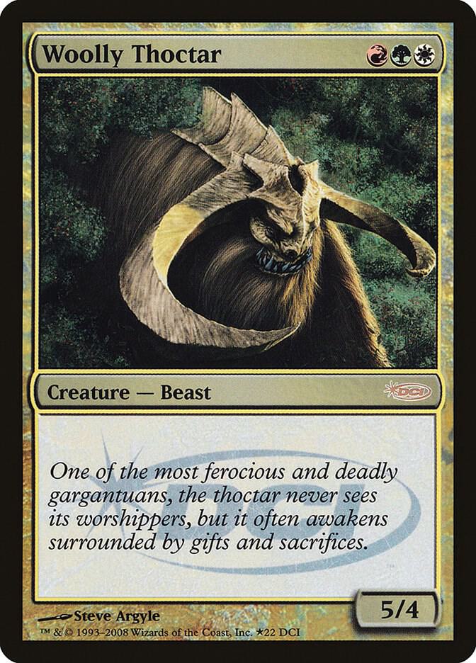 Woolly Thoctar 22/79 (WPN & Gateway Promos)  - Foil