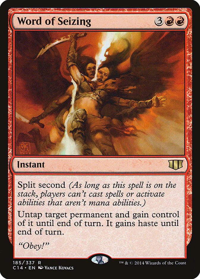 Word of Seizing 185 (Commander 2014)