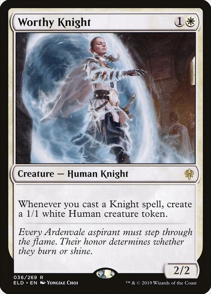 Worthy Knight 36/269 (Throne of Eldraine)
