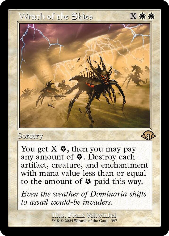Wrath of the Skies 397 (Modern Horizons 3)  - Retro Foil