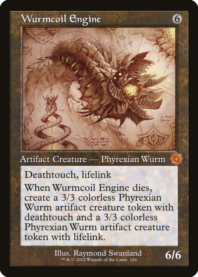 Wurmcoil Engine 126 (The Brothers' War: Retro Frame Artifacts)