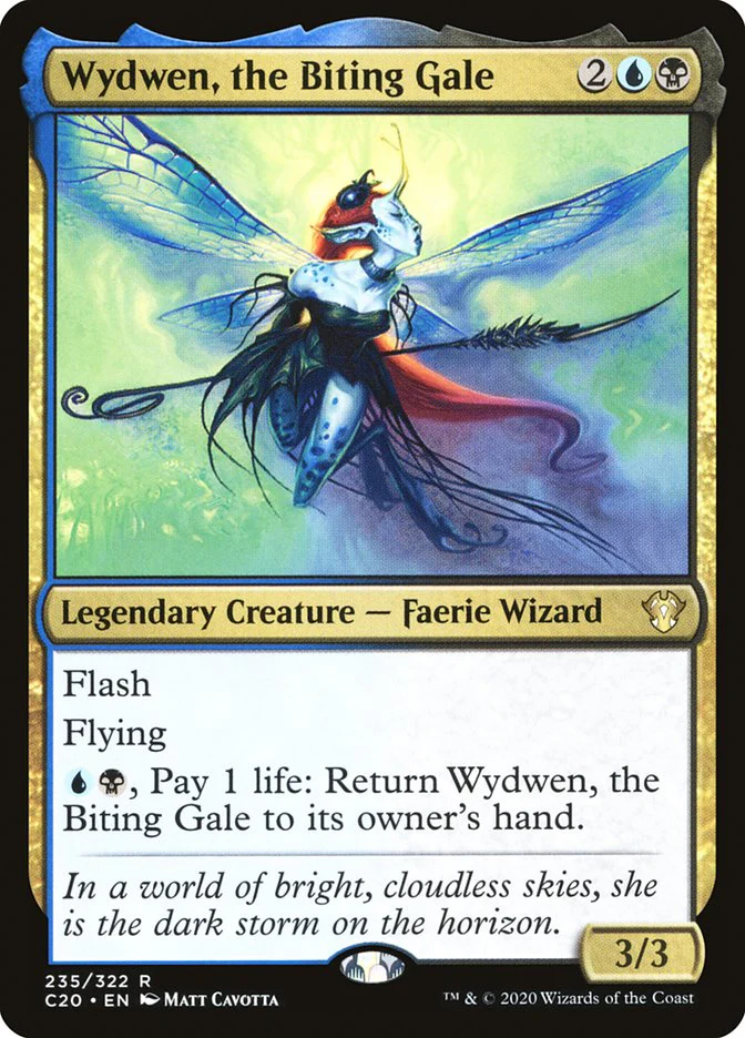 Wydwen, the Biting Gale 235/322 (Commander 2020)