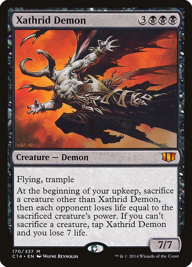 Xathrid Demon 170/337 (Commander 2014)