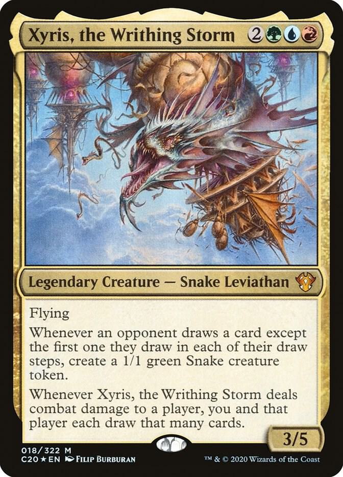 Xyris the Writhing Storm 18 (Commander 2020)  - Foil