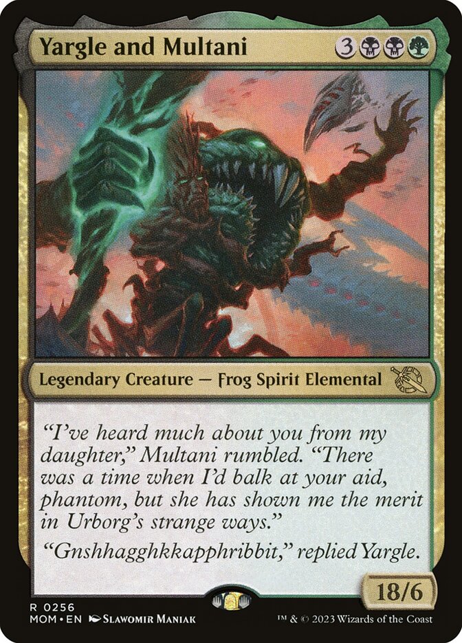 Yargle and Multani 256 (March of the Machine)
