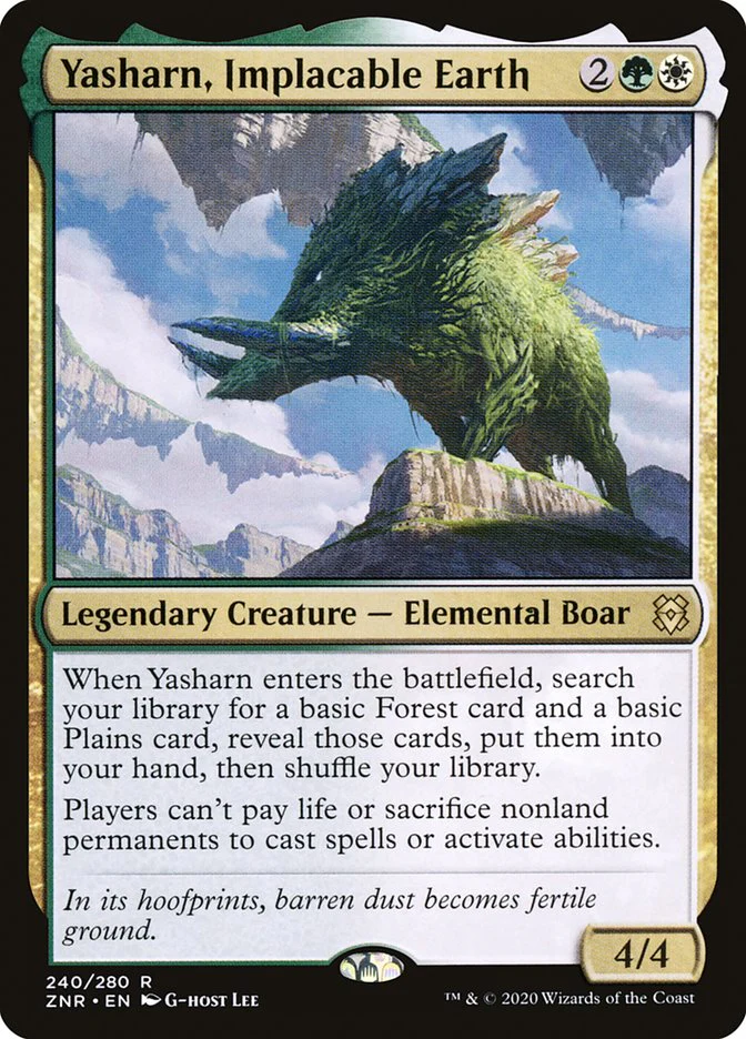 Yasharn, Implacable Earth 240/280 (Zendikar Rising)