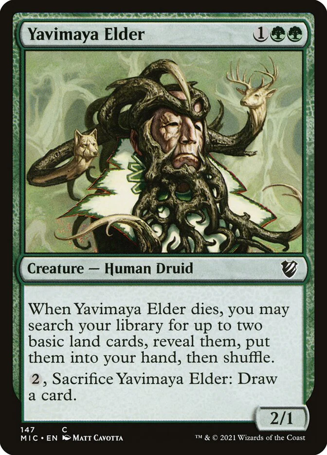 Yavimaya Elder 147/38 (Commander: Innistrad: Midnight Hunt)