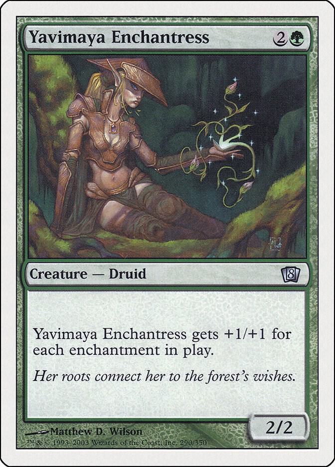 Yavimaya Enchantress 290/350 (8th Edition)