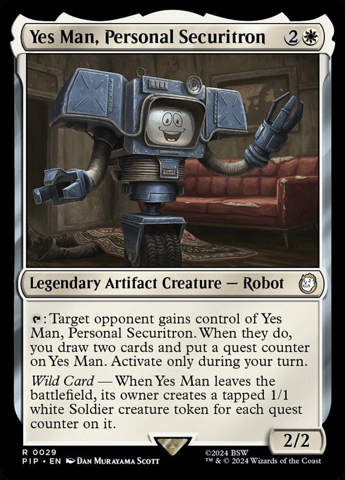 Yes Man, Personal Securitron 29 (Universes Beyond: Fallout)