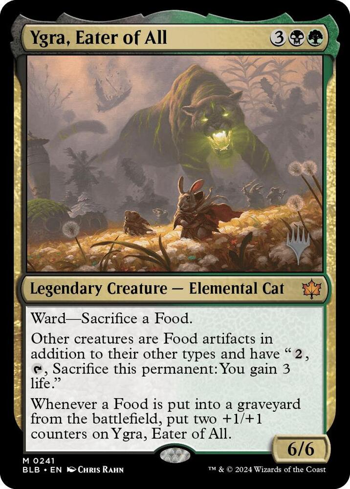 Ygra Eater of All 241 (Promo Pack: Bloomburrow)  - Foil