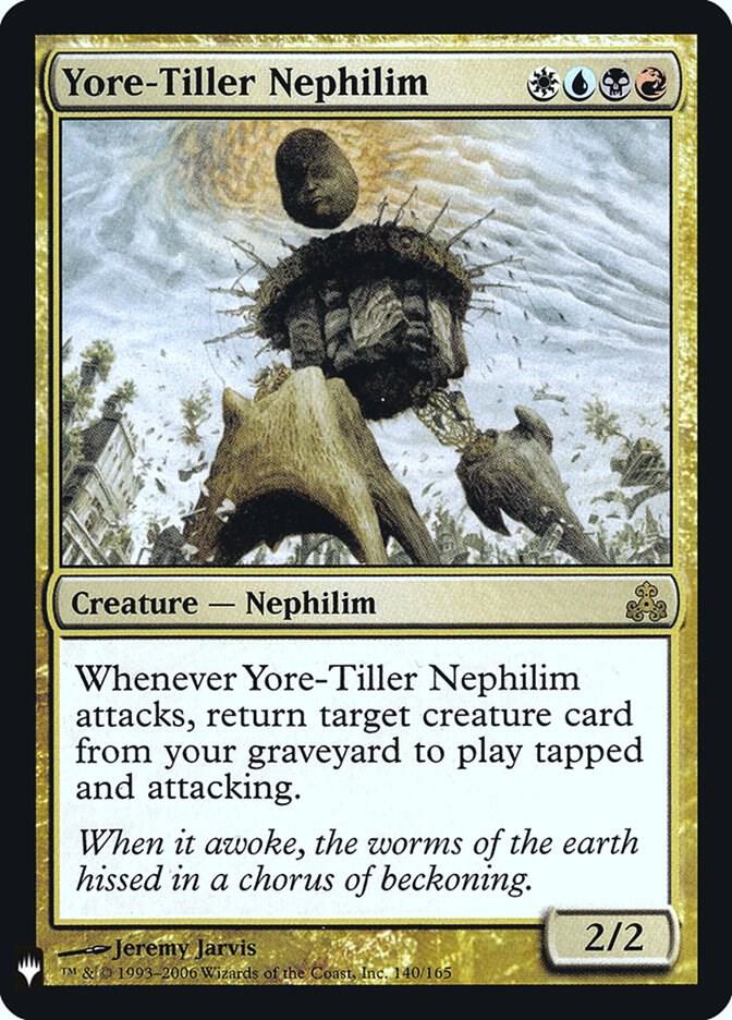 Yore Tiller Nephilim GPT-140/5075 (The List Reprints)  - Foil