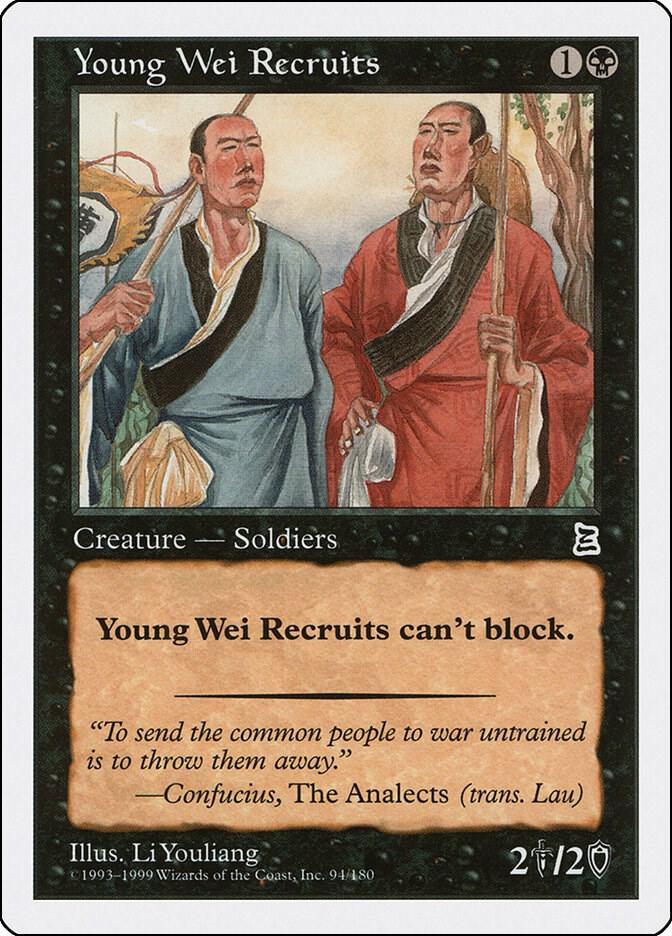 Young Wei Recruits 94/180 (Portal Three Kingdoms)