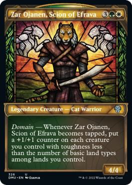 Zar Ojanen Scion of Efrava Showcase 326/281 (Dominaria United)  - Foil