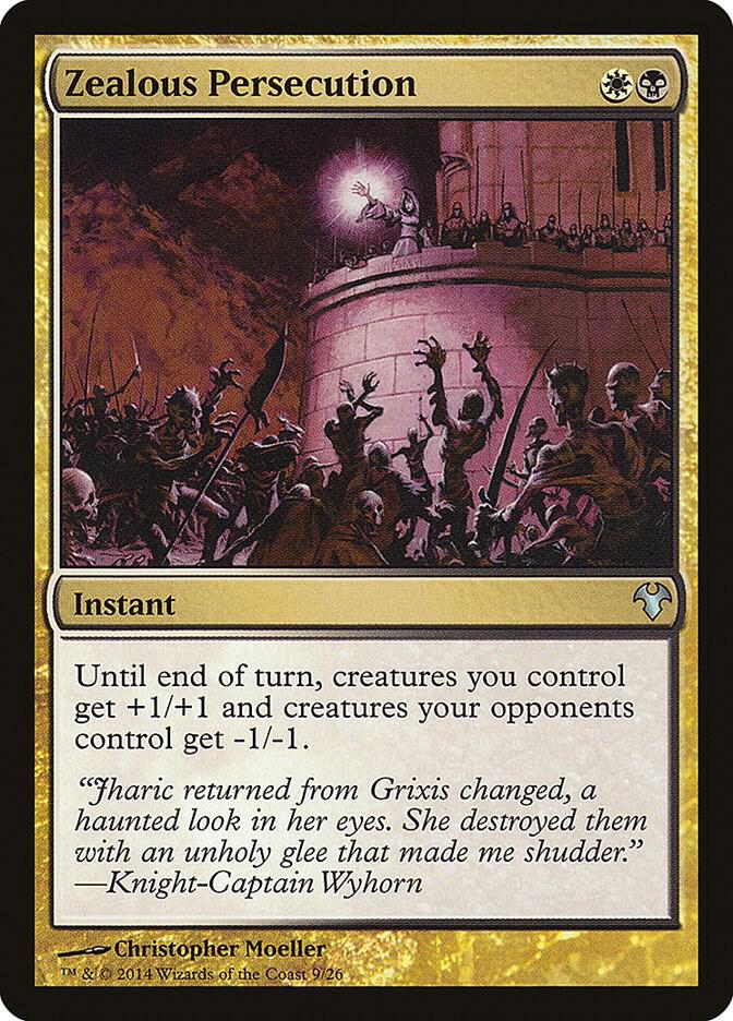 Zealous Persecution 9/26 (Magic Modern Event Deck)