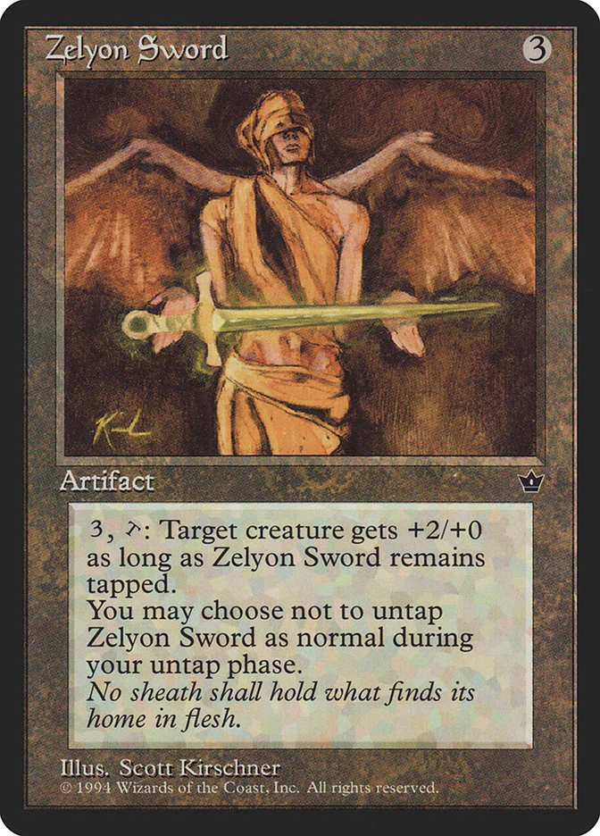 Zelyon Sword 91/187 (Fallen Empires)