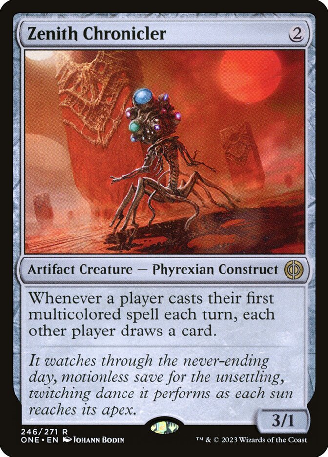 Zenith Chronicler 246/271 (Phyrexia: All Will Be One) - Foil