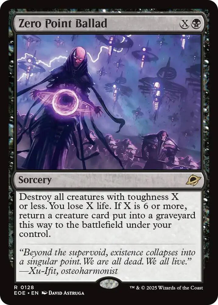 Zero Point Ballad 128 (Edge of Eternities) - Foil