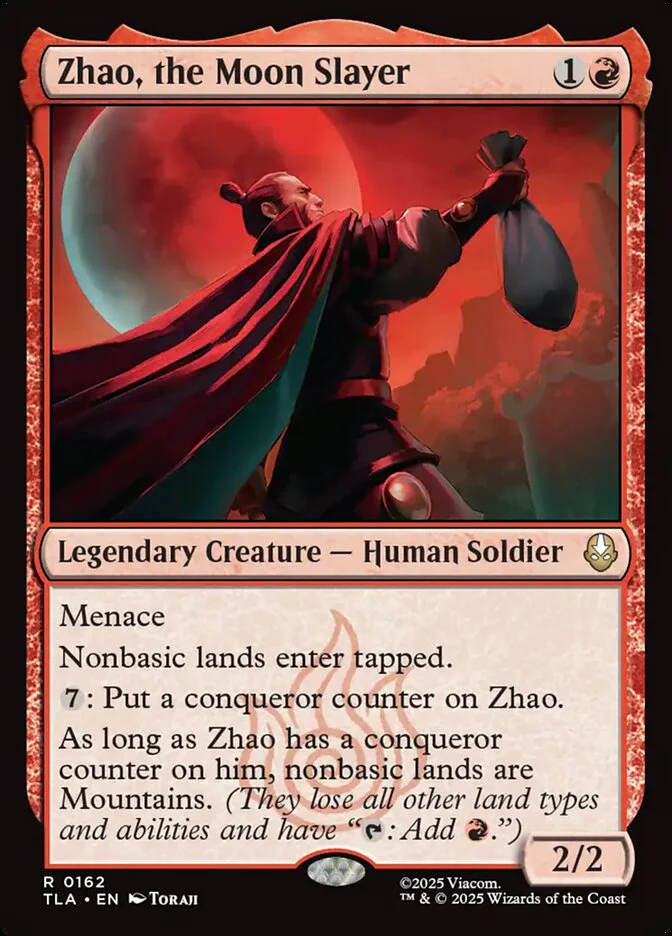 Zhao, the Moon Slayer 162/286 (Avatar: The Last Airbender)  - Foil
