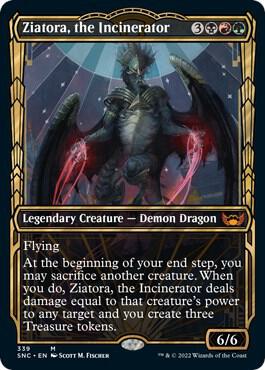 Ziatora the Incinerator Showcase 339 (Streets of New Capenna)  - Foil
