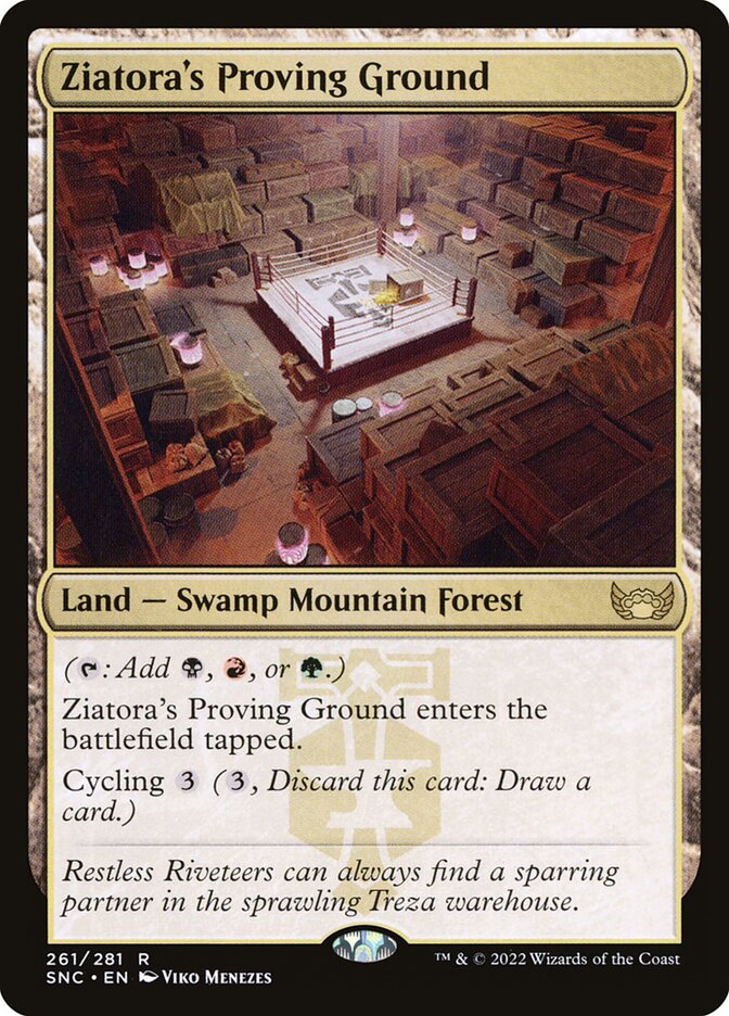 Ziatoras Proving Ground 261 (Streets of New Capenna) - Foil