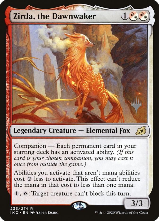 Zirda the Dawnwaker 233 (Promo Pack: Ikoria)