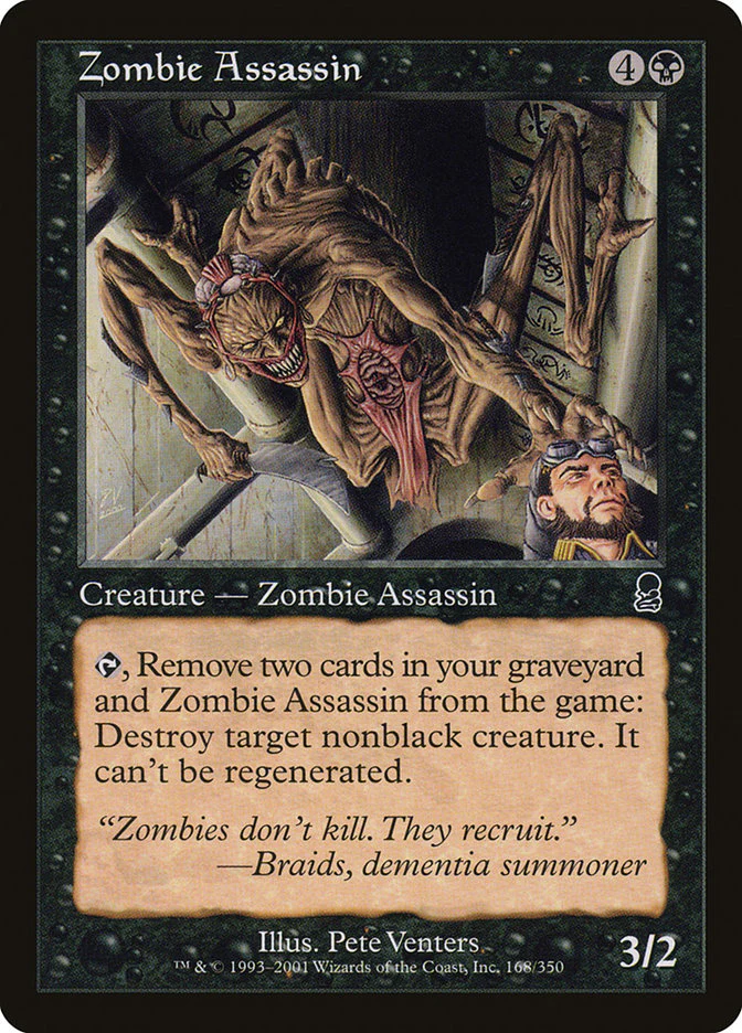 Zombie Assassin 168/350 (Odyssey)